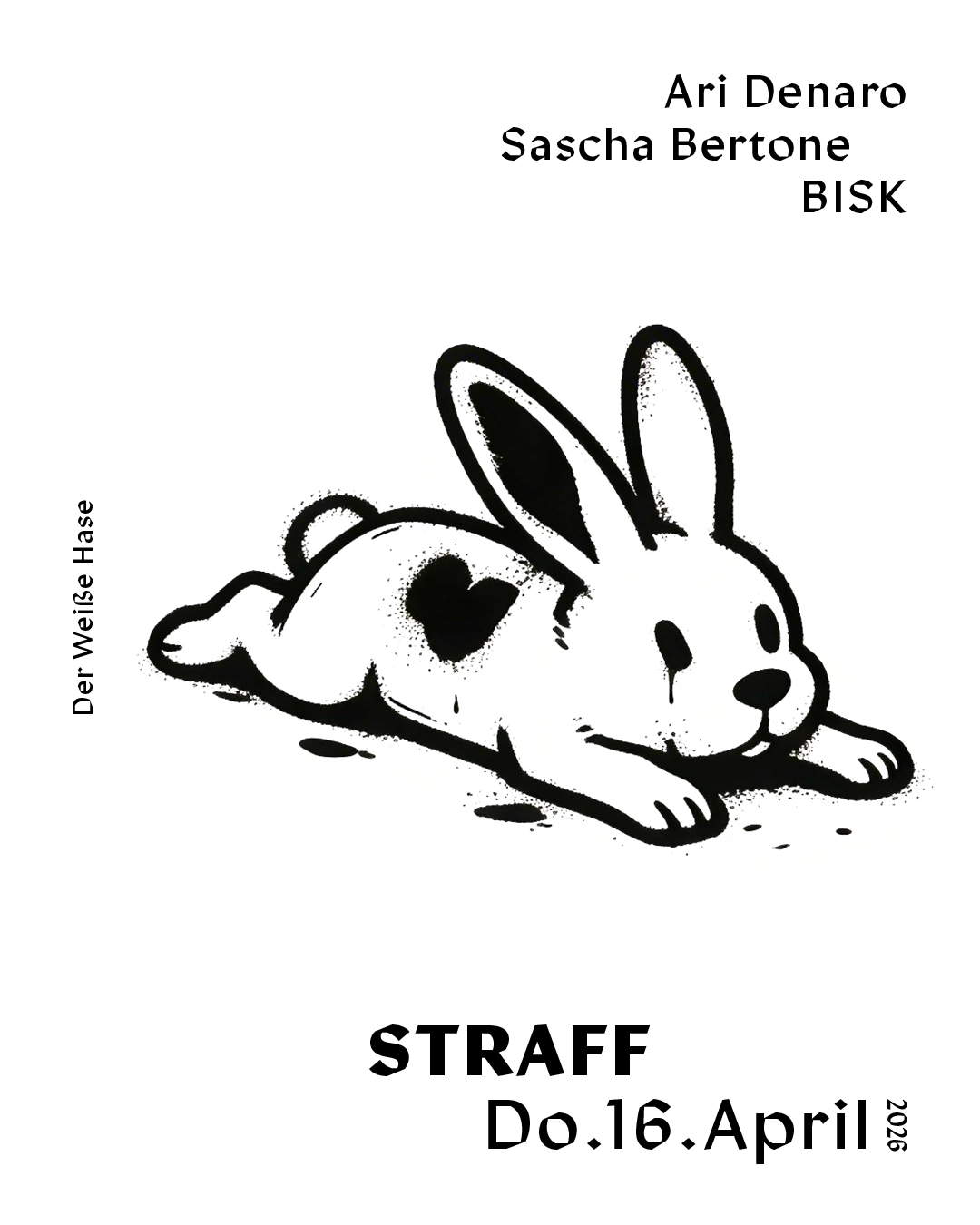 STRAFF – Thursday Techno / 5€ before 1 AM