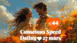 Conscious Speed Dating 27 mars (24-44 år) STHLM