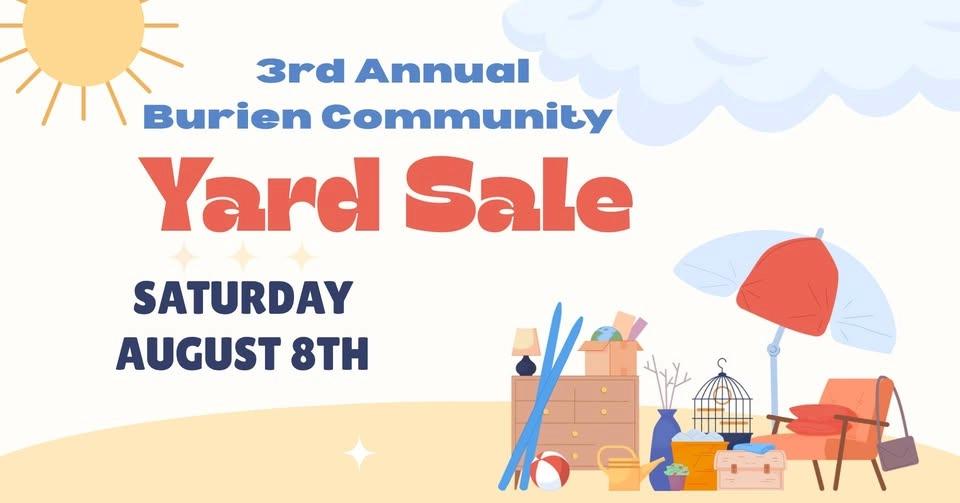 3rd Annual Burien Community Yard Sale