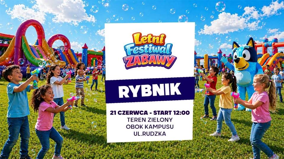 Letni Festiwal Zabawy w Rybniku ★ 2026