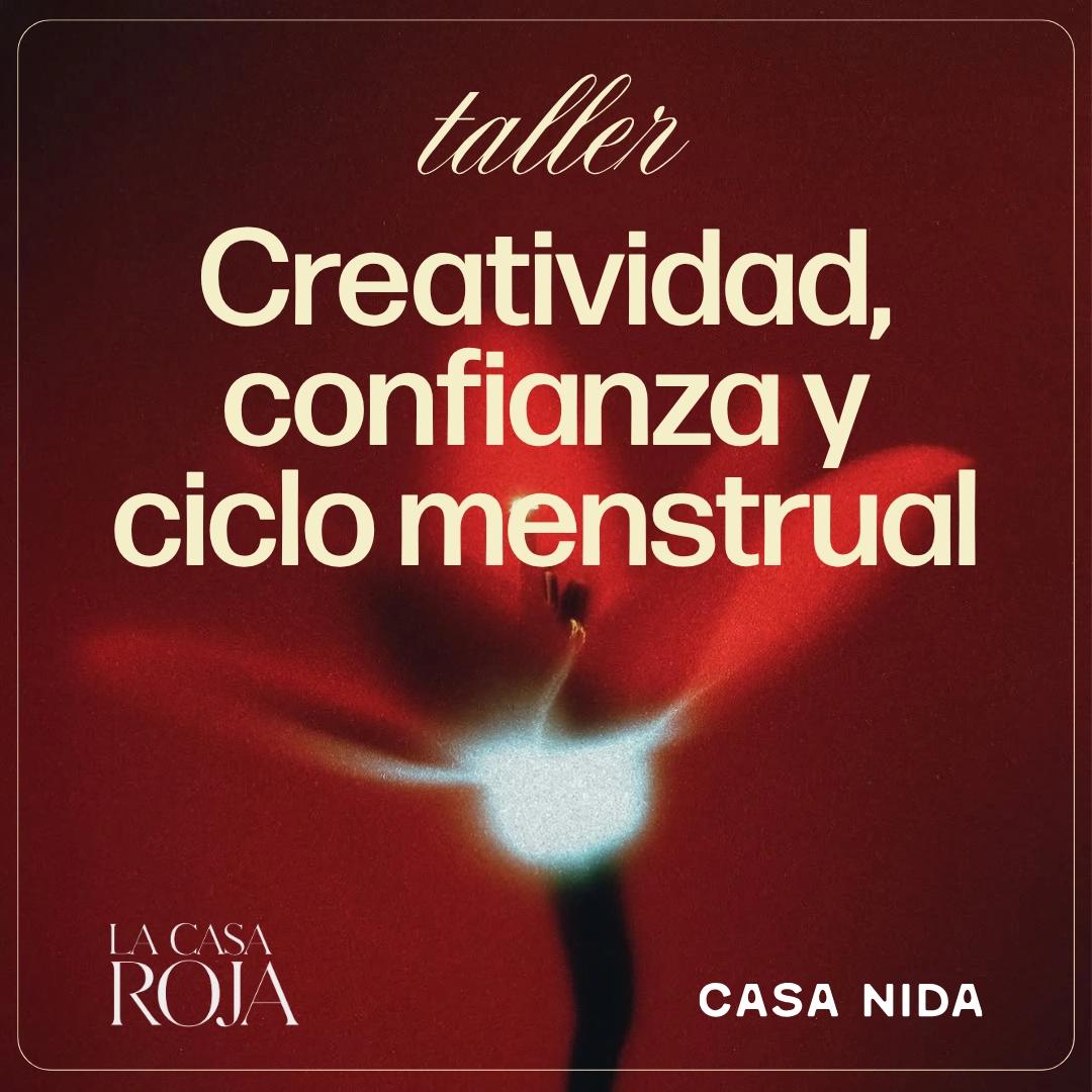 Creatividad, confianza y ciclo menstrual