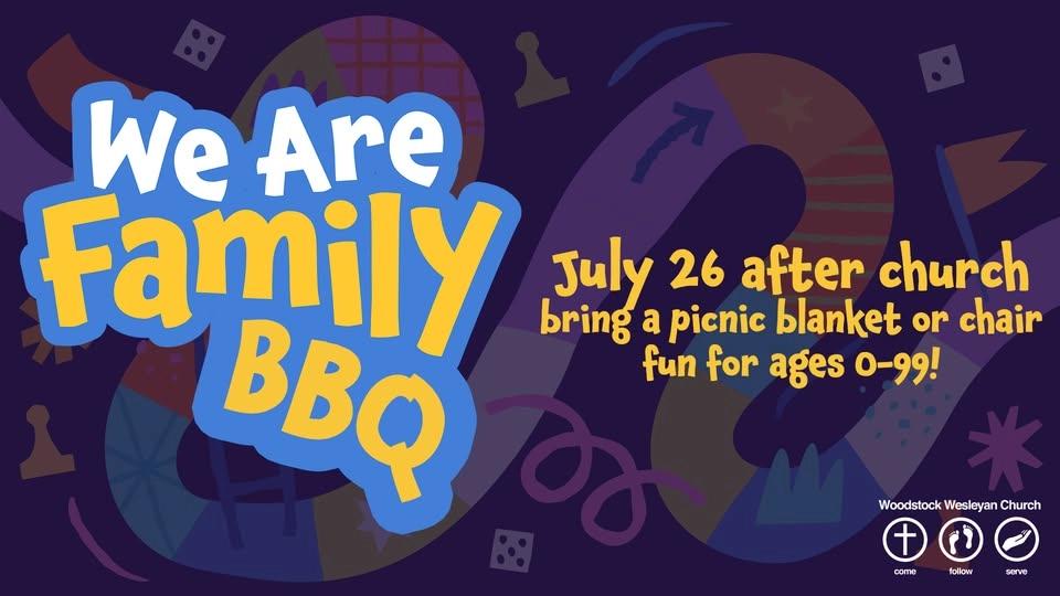 We are Family BBQ Picnic