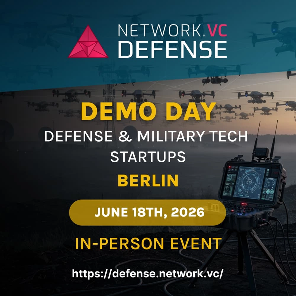 Network VC Defense Demo Day in Berlin | In-Person event