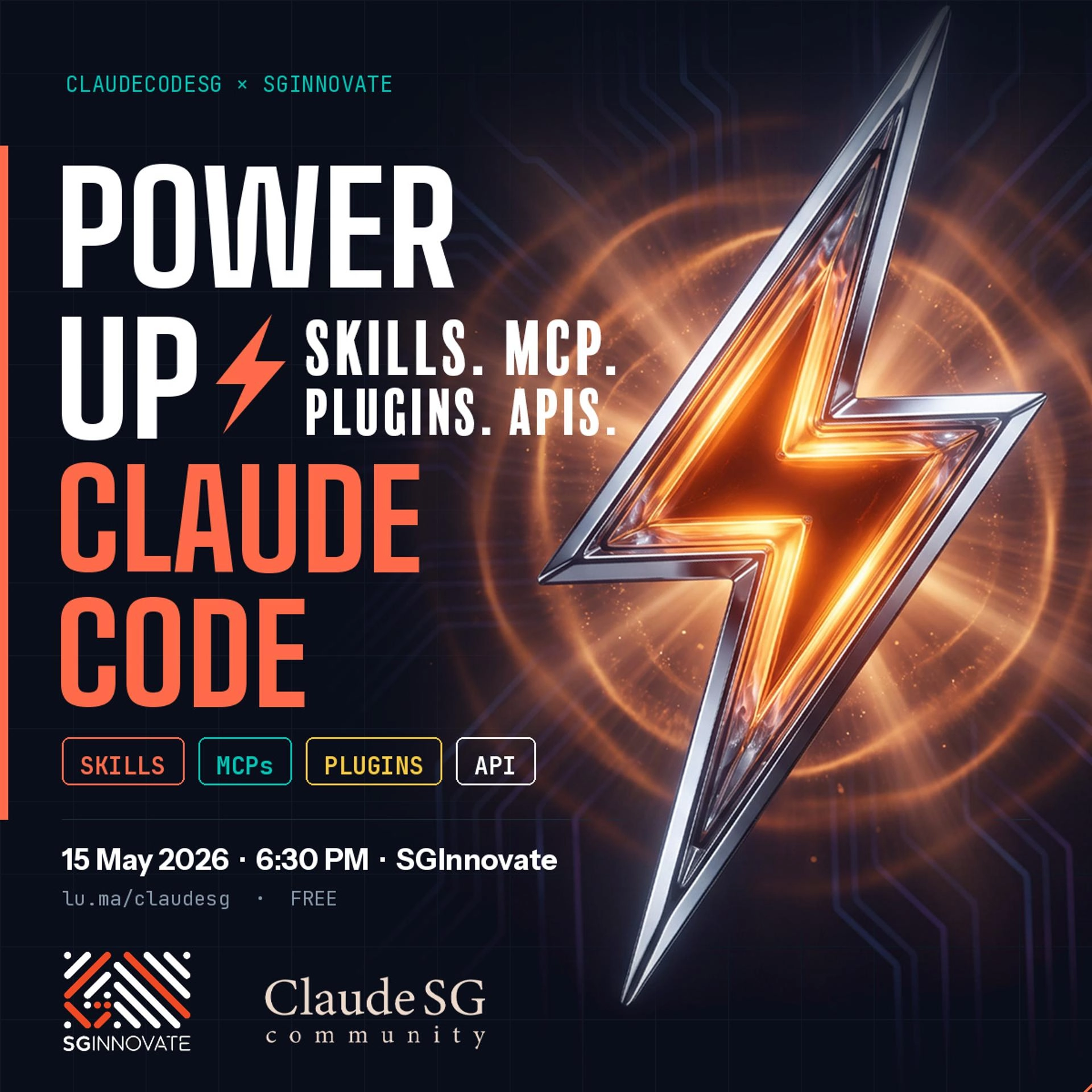 Claude SG #003 PowerUp: Skills, MCPs, Plugins & API Integrations