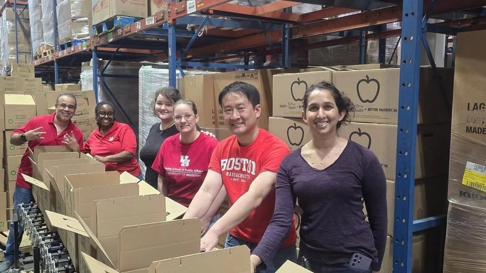 Hobby Alumni Summer Service Day: Houston Food Bank