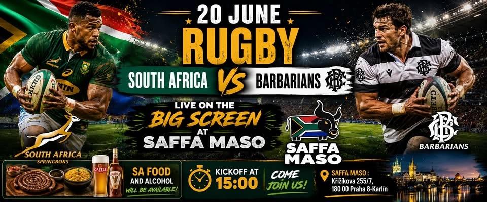 Springboks vs Barbarians 🏉