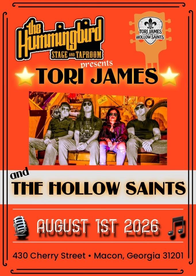 Tori James & the Hollow Saints live at The Hummingbird