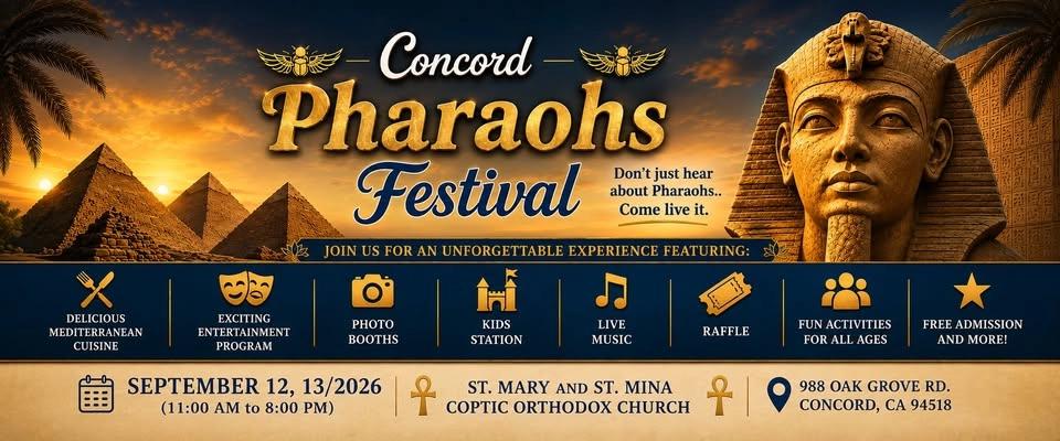 Concord Pharaohs Festival
