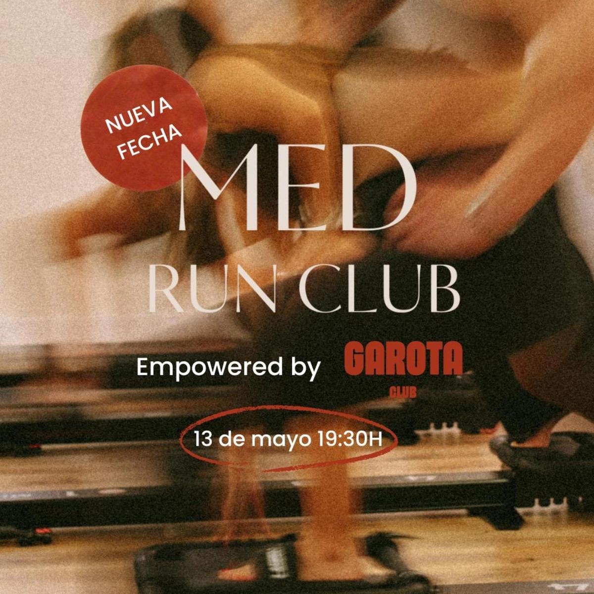 MED run club x GAROTA club 🔥