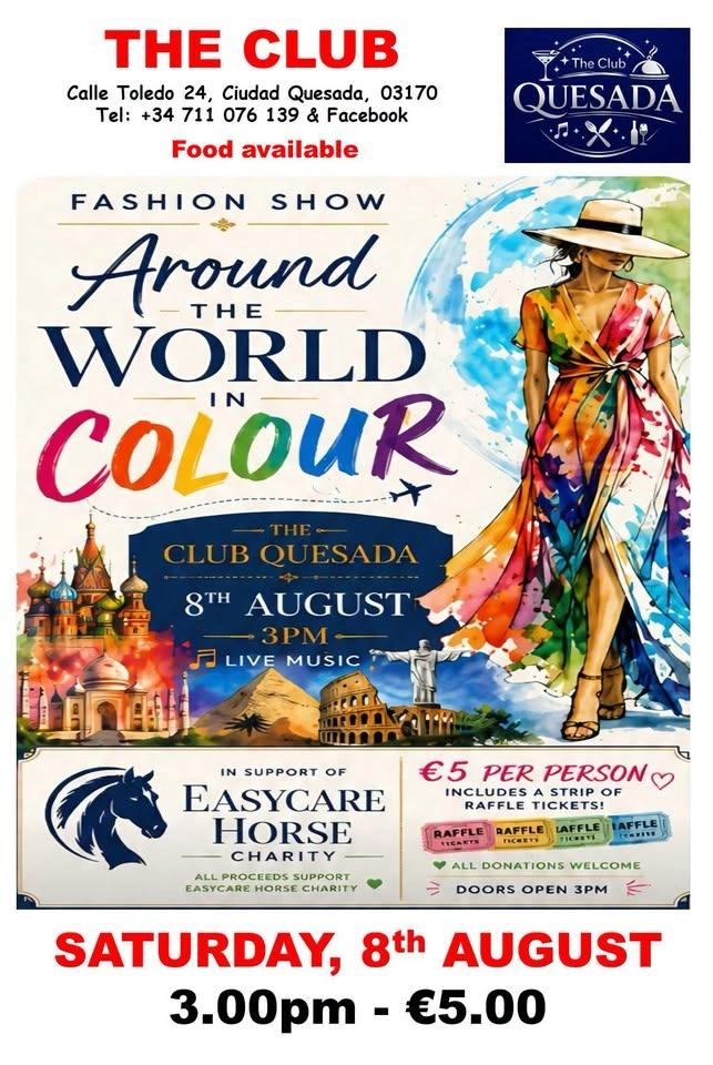FASHION SHOW - in support of EASY HORSECARE - €5.00