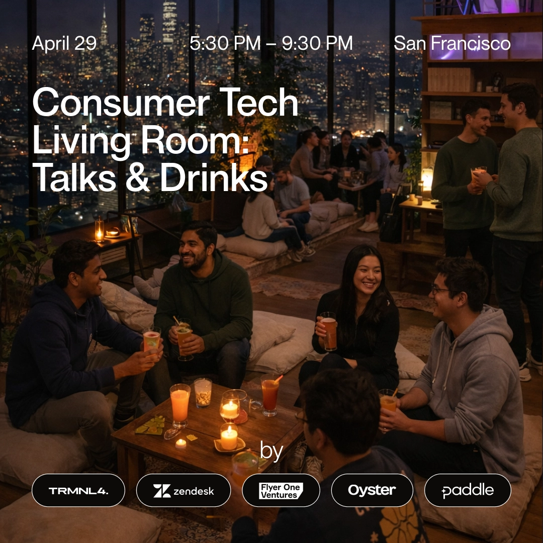 Consumer tech living room: Talks & drinks