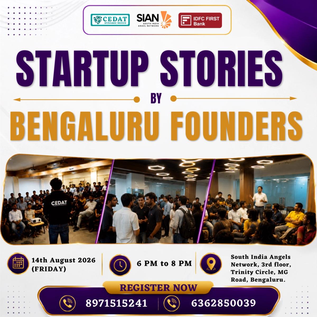 Startup Stories by Bengaluru Founders