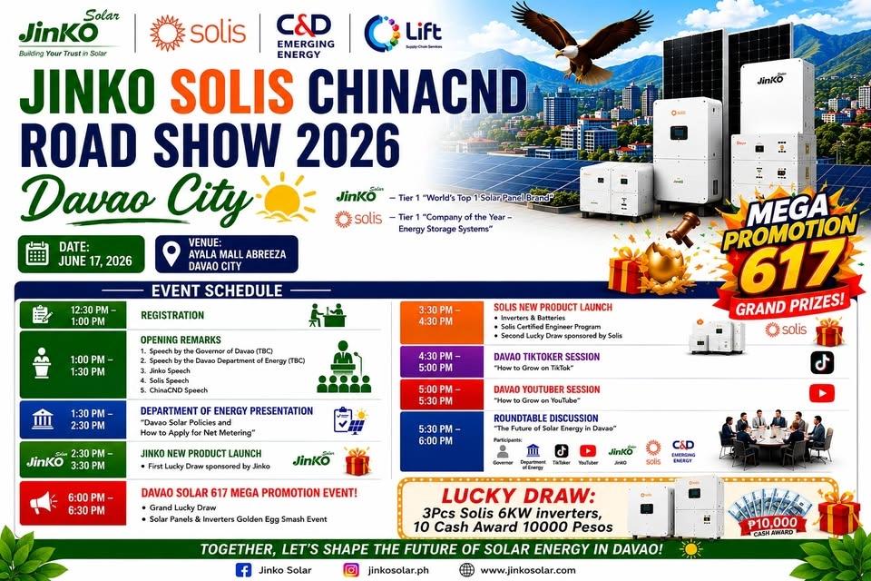 Solar 617 Jinko+Solis Road Show