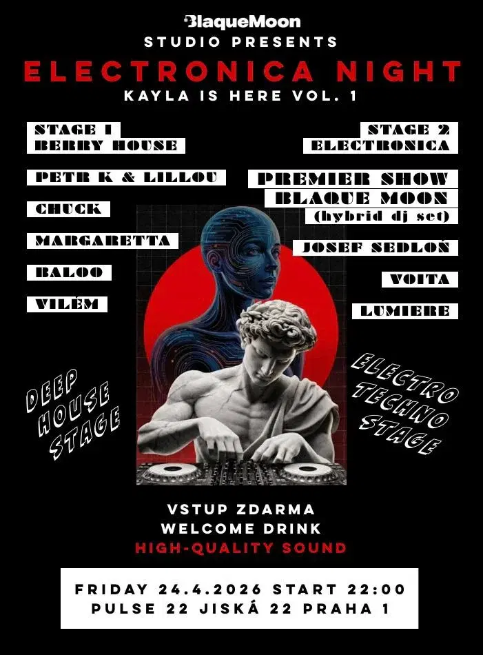 ELECTRONICA NIGHT KAYLA IS HERE VOL. 1 FREE ENTRANCE