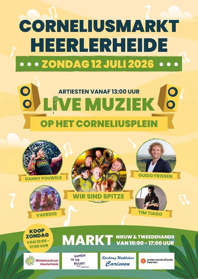 Corneliusmarkt Heerlerheide 2026