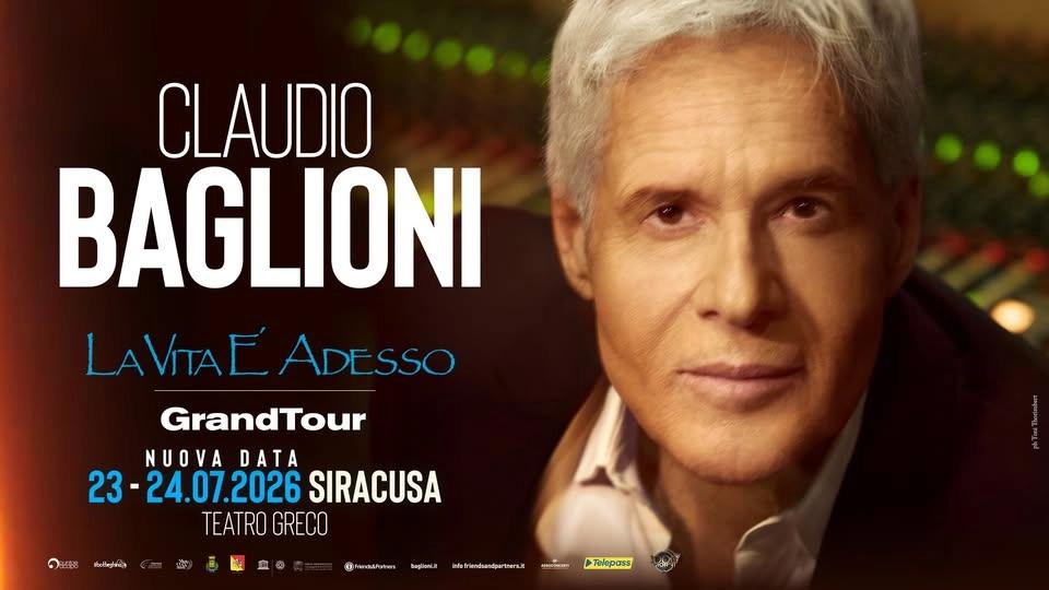 CLAUDIO BAGLIONI | Siracusa @Teatro Greco
