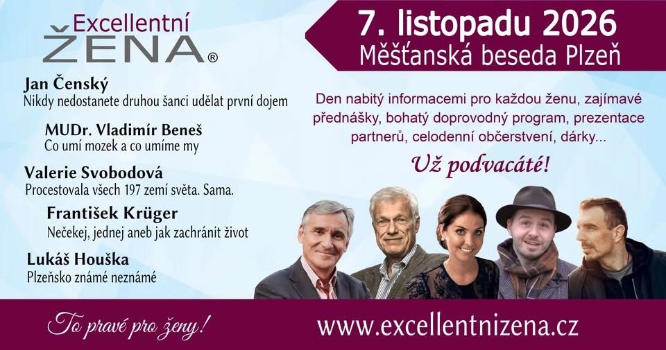 20. vzdělávací a zážitkové setkání EXCELLENTNÍ ŽENA