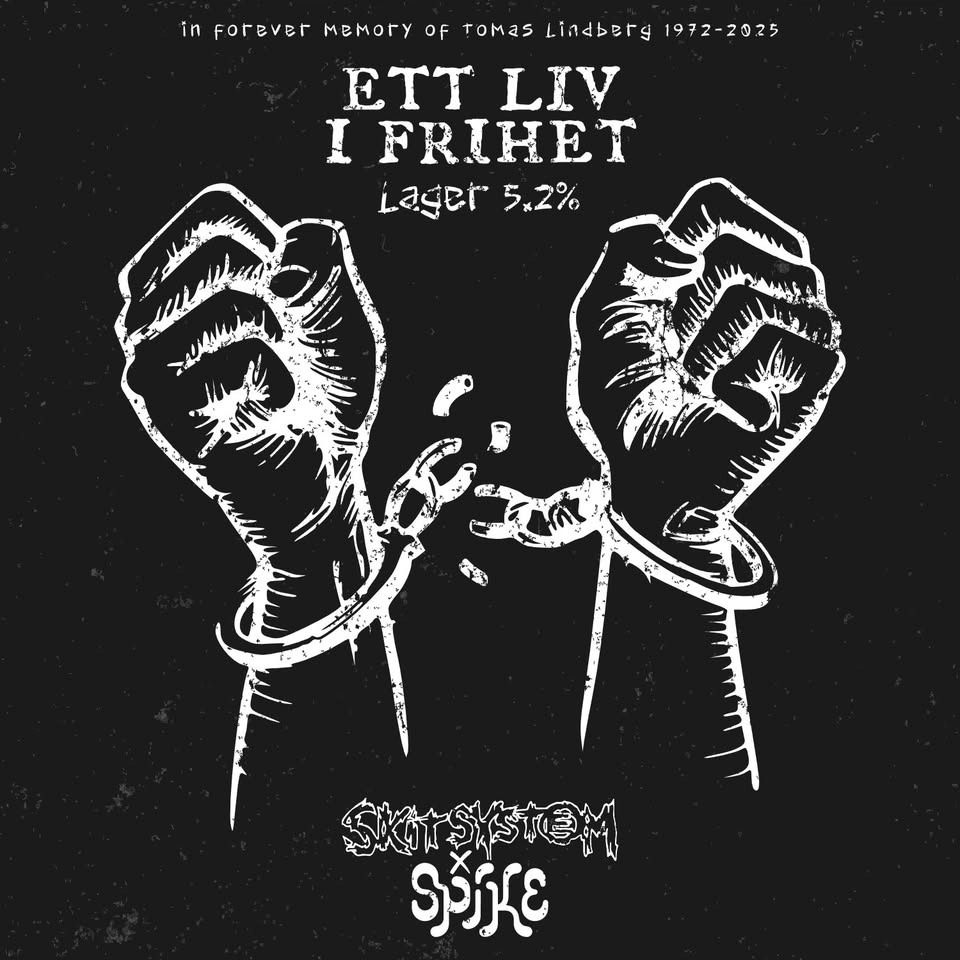 Releasefest för Skitsystem-ölen ”Ett liv i frihet”