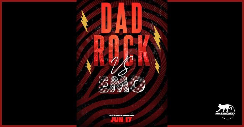 DAD ROCK VS. EMO and karaoke on the patio