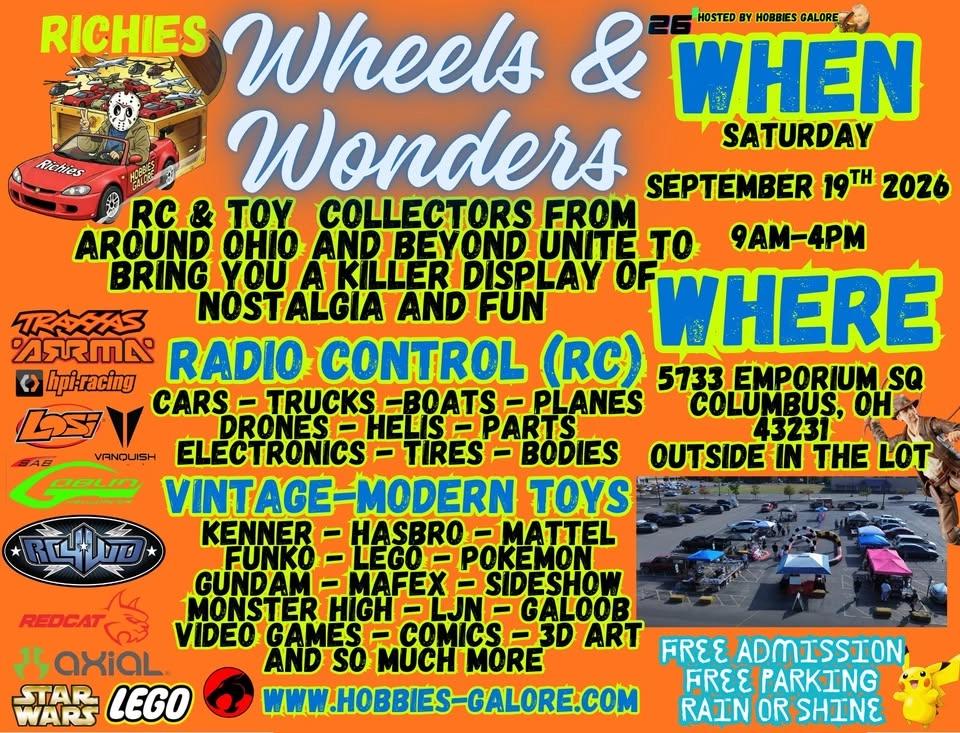 RICHIES - WHEELS N WONDERS