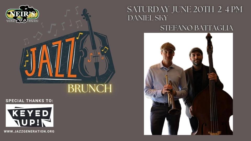 JAZZ BRUNCH FEATURING DANIEL SKY + STEFANO BATTAGLIA