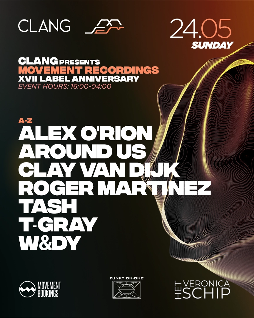 Clang pres. Movement Recordings XVII Anniversary