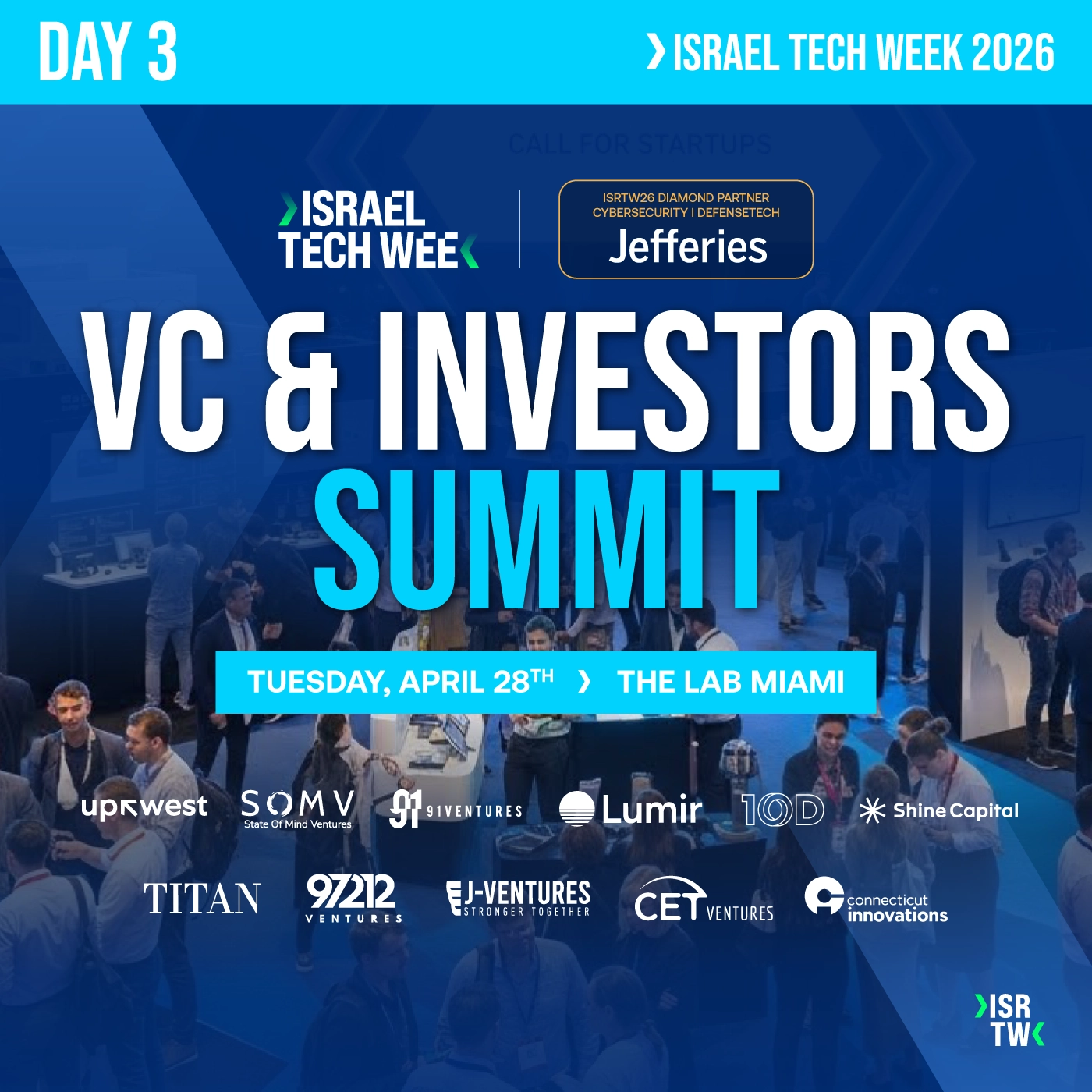 VC & Investors Summit at Israel Tech Week Miami 2026