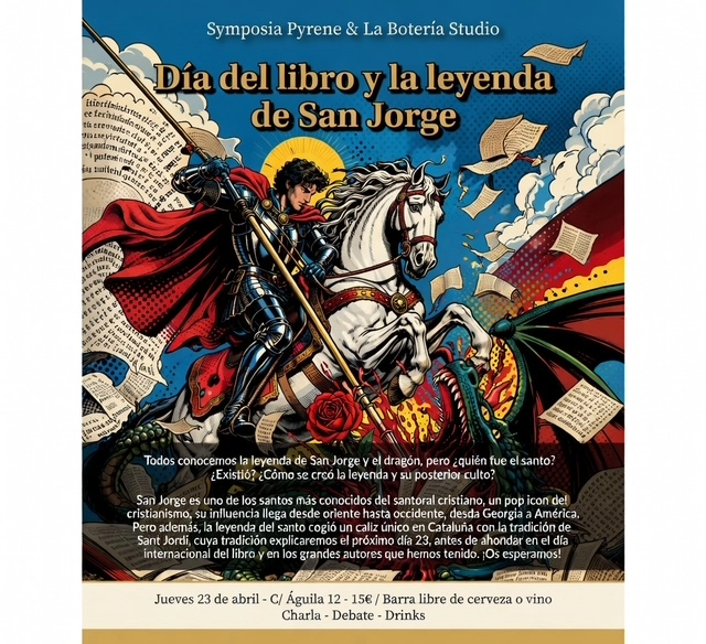 Día del Libro y la leyenda de San Jorge