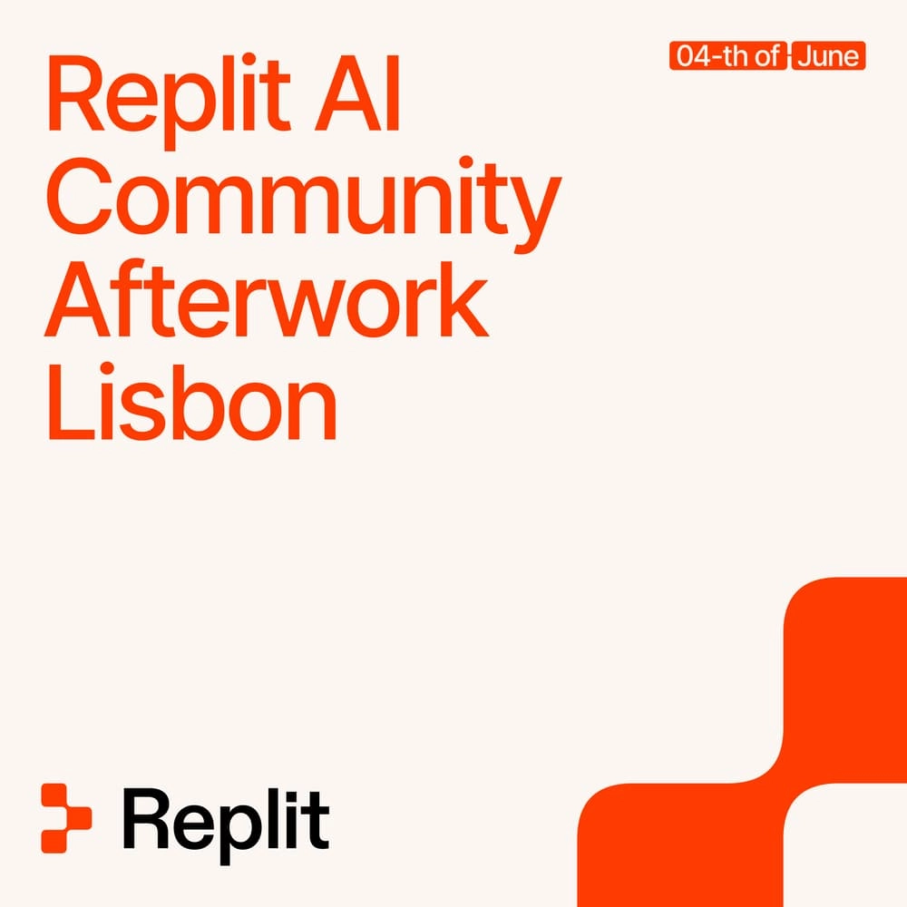 Replit AI Community Afterwork Lisbon