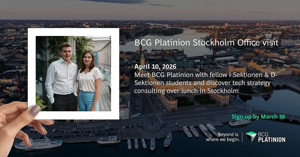 BCG Platinion Stockholm Office Visit