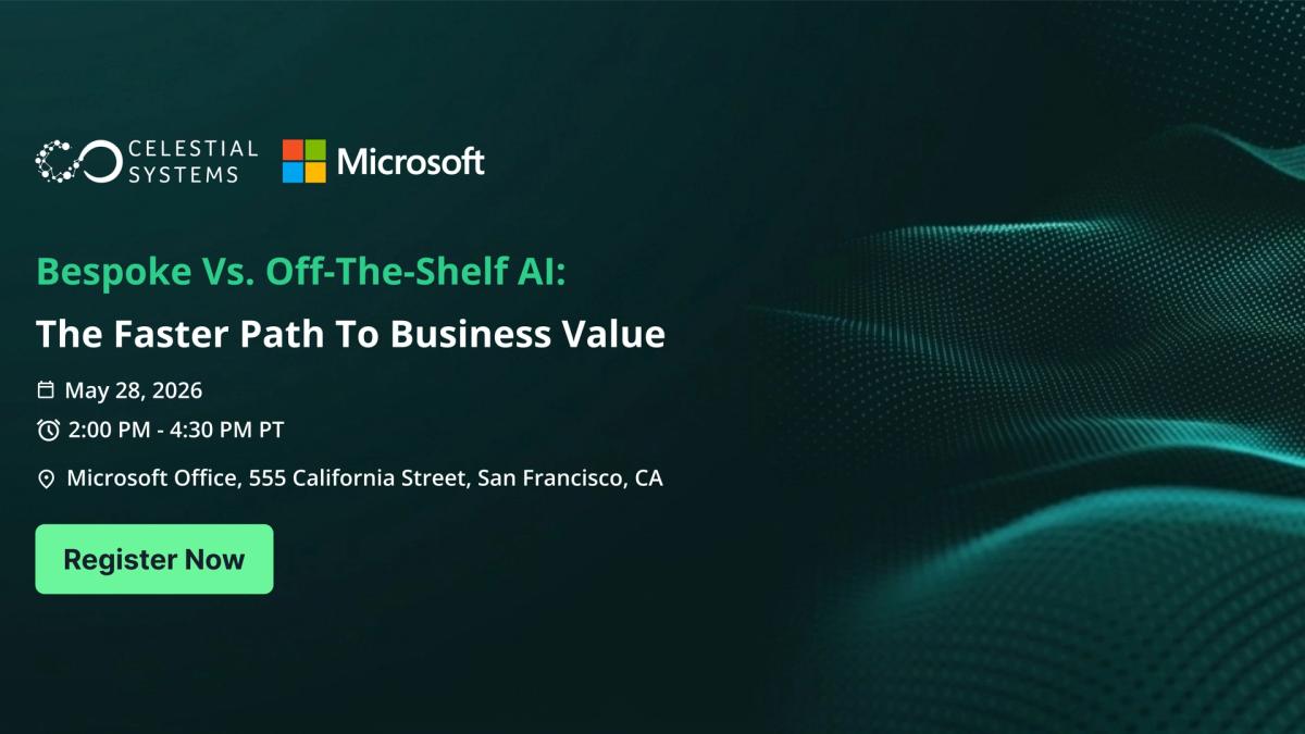 Microsoft Workshop: Bespoke vs. Off-the-Shelf AI