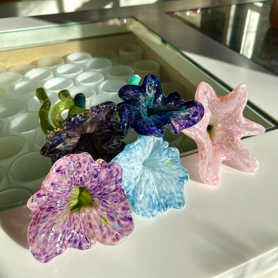 glassblowing with glassybaby madrona