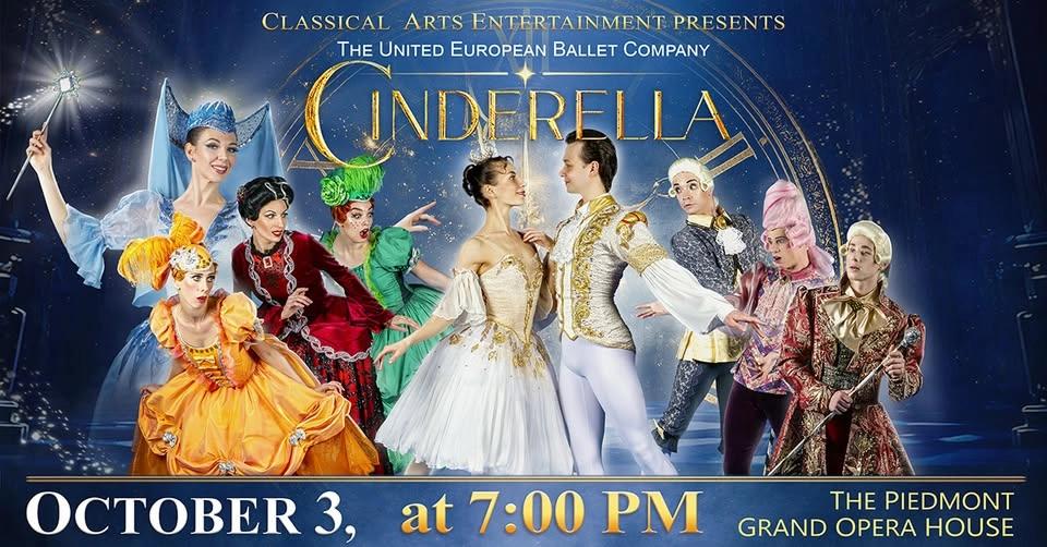 Cinderella by The United European Ballet Company in Macon, GA