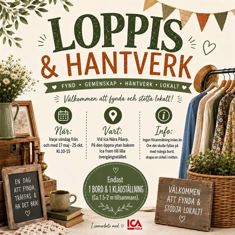 Påarps Loppis & Hantverk