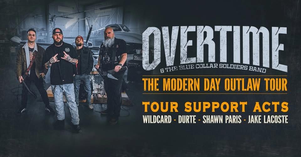 8/14 Iowa City, IA: OVERTIME: "The Modern Day Outlaw Tour"