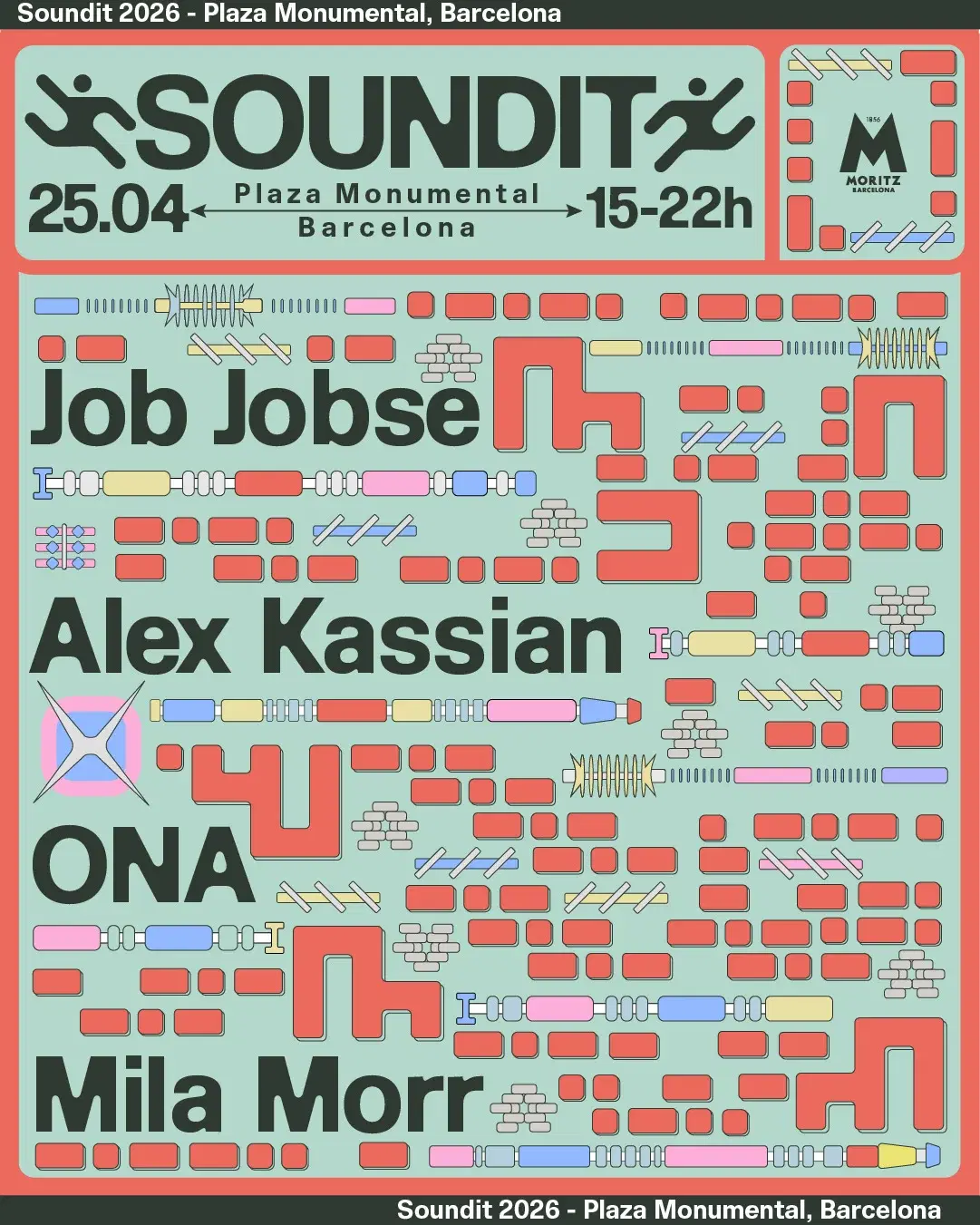 SOUNDIT Plaza: Job Jobse, Alex Kassian, ONA, Mila Morr