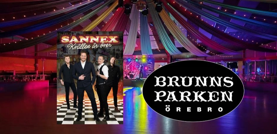 Sommardans med Sannex i Brunnsparken 7/7 (bandets sista spelning i Örebro)