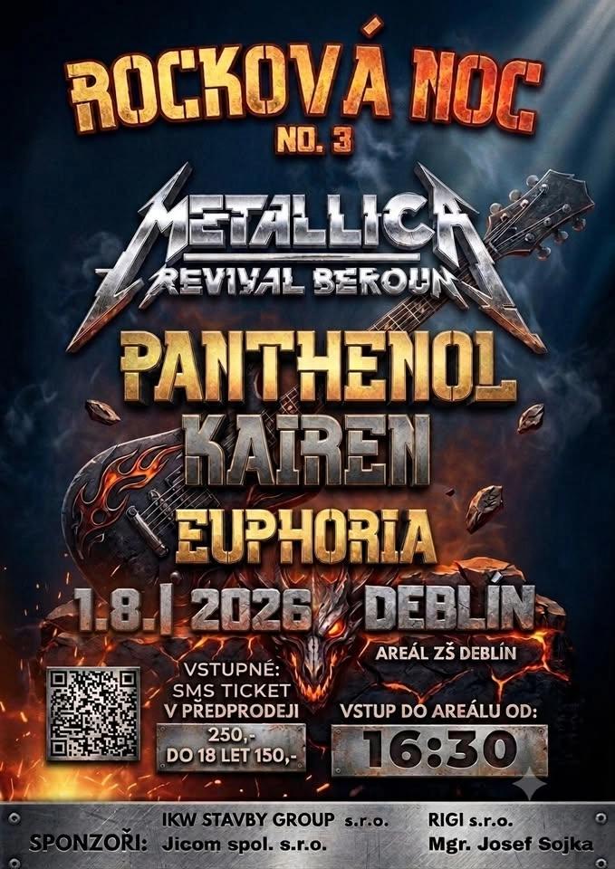 ROCKOVÁ NOC DEBLÍN