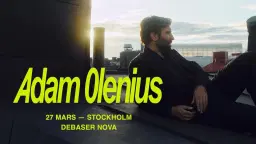 Adam Olenius | Debaser Nova