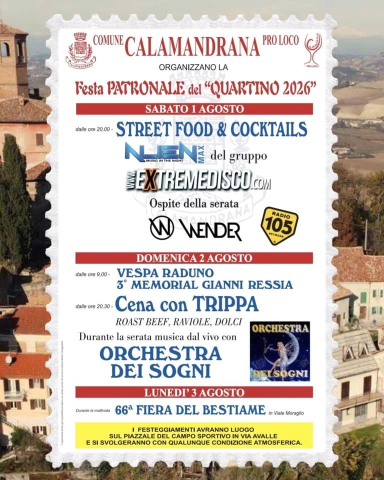 FESTA DEL QUARTINO 2026