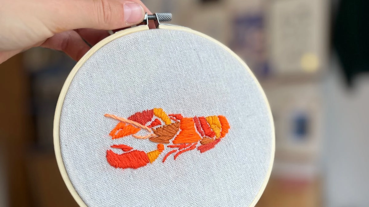 Maker’s Club Freehand Embroidery Workshop at Flan