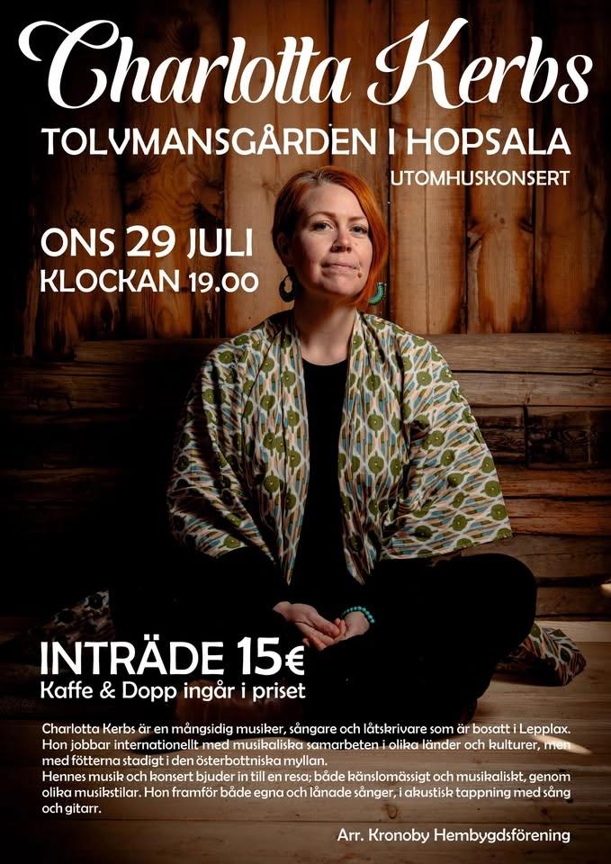 Konsert med Charlotta Kerbs