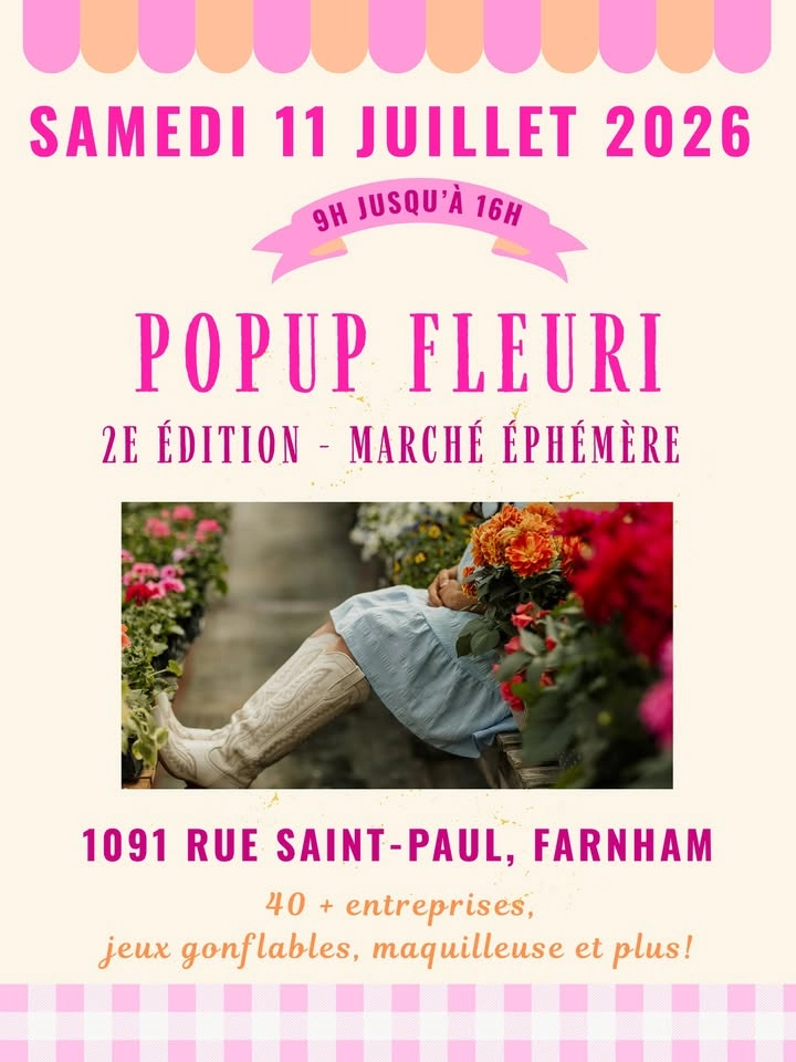 POPUP FLEURI - 2E ÉDITION