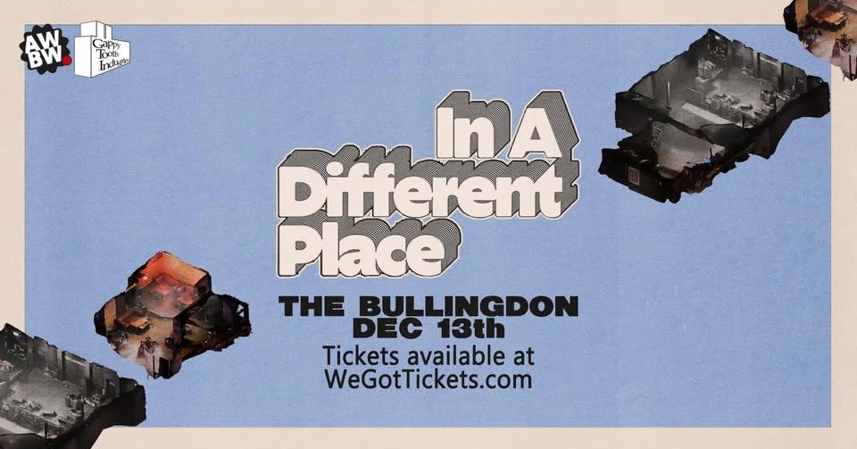 In A Different Place 2026 all-dayer: Beaker, Bedd, MarysGarden and 13 more great local acts