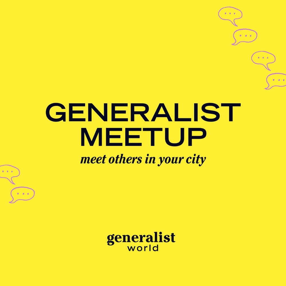 đSan Francisco - Generalist World Meetup