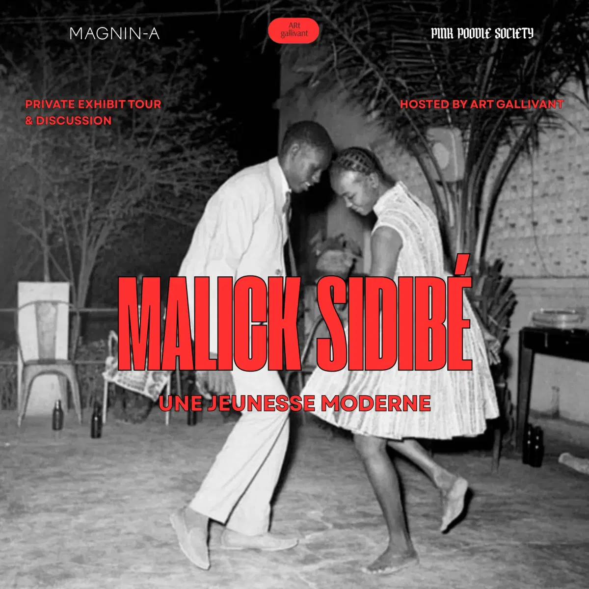 Paris | Private Exhibition Tour & Discussion | Malick Sidibé