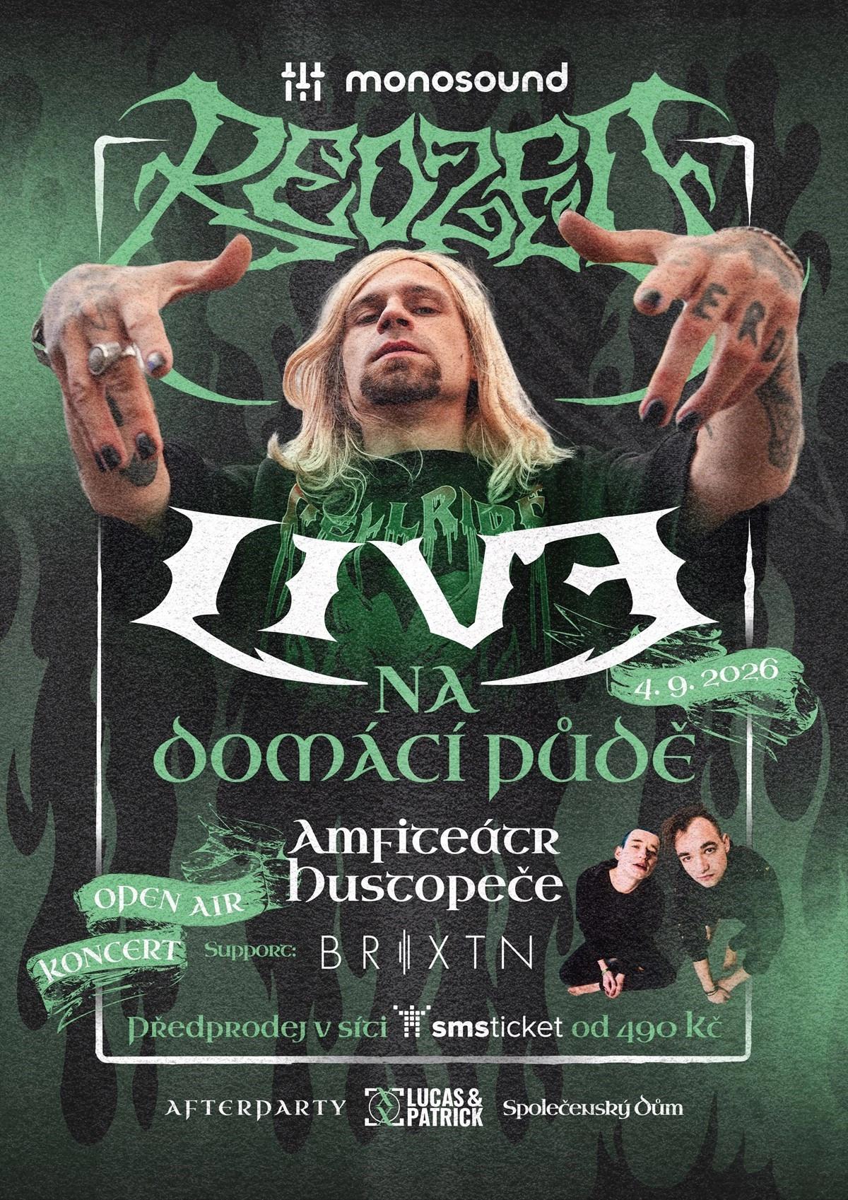 Redzed Live v Hustopečích u Brna