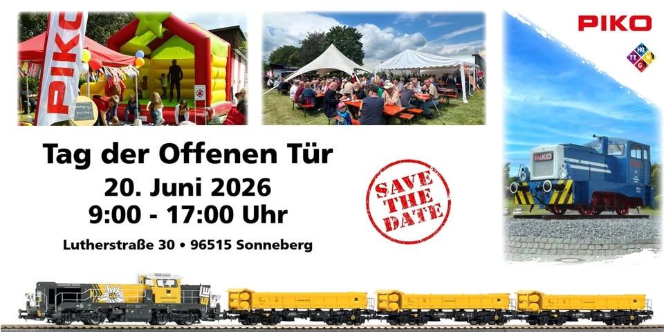 14. "Tag der Offenen Tür" bei PIKO in Sonneberg
