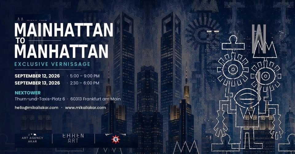 MAINHATTAN TO MANHATTAN BY MIKAIL AKAR