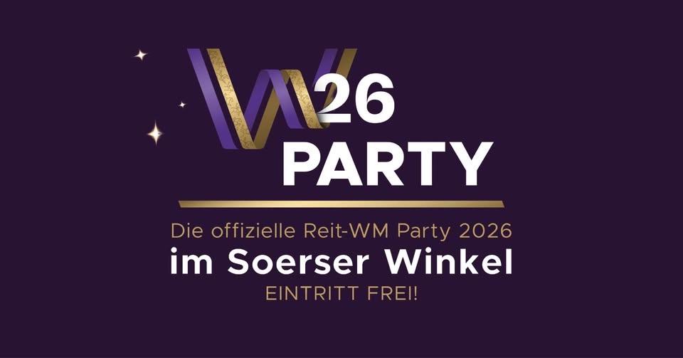 Die offizielle Reit-WM Party 2026